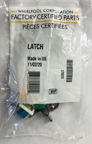279570 Whirlpool Kenmore Factory certified Dryer Door Latch Catch Kit Shanova Parts