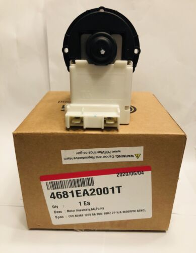 4681EA2001T LG Genuine OEM Water Drain Pump Washer Washing Machine AP5328388 OEM Shanova Parts