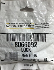 8066092 Whirlpool Lock Front Top. Factory certified OEM replacement 8066092 Shanova Parts