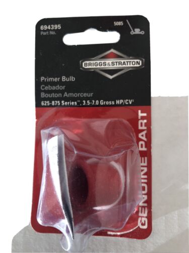BRIGGS & STRATTON, 694395, PRIMER BULB ASSEMBLY, 496115, 4180, 5085H Shanova Parts