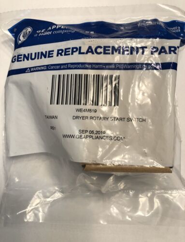WE4M519 GE Dryer Start Switch OEM replaces WE4M326 Shanova Parts