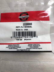 2 Qty BRIGGS OEM FLYWHEEL KEY PART# 222698S New Shanova Parts