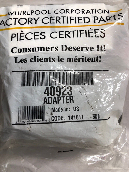 40923 Whirlpool Hose Adapter For Kenmore , Whirlpool Washer OEM Shanova Parts