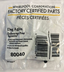 80040 whirlpool Agit Dogs OEM Factory Certified Shanova Parts