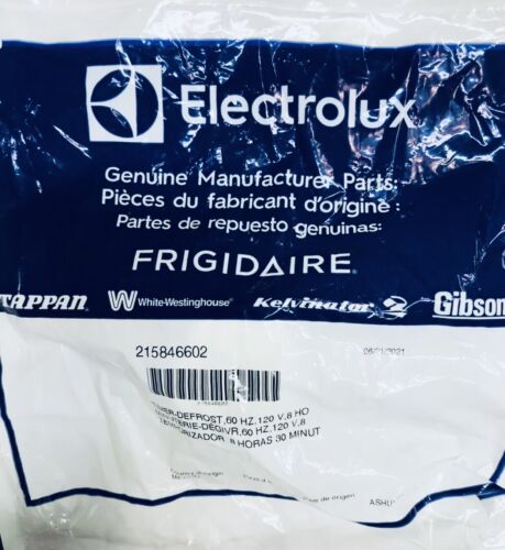 New Genuine OEM Electrolux Frigidaire Refrigerator Defrost Timer 215846602 Shanova Parts