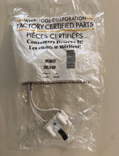 WP3406107 Whirlpool Dryer Door  Switch Shanova Parts