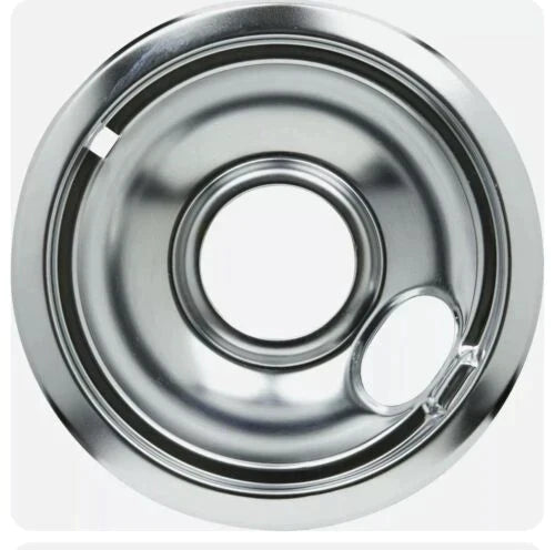 NEW OEM WPW10196406 W10196406 Whirlpool Range Small 6" Chrome Drip Pa Shanova Marketing